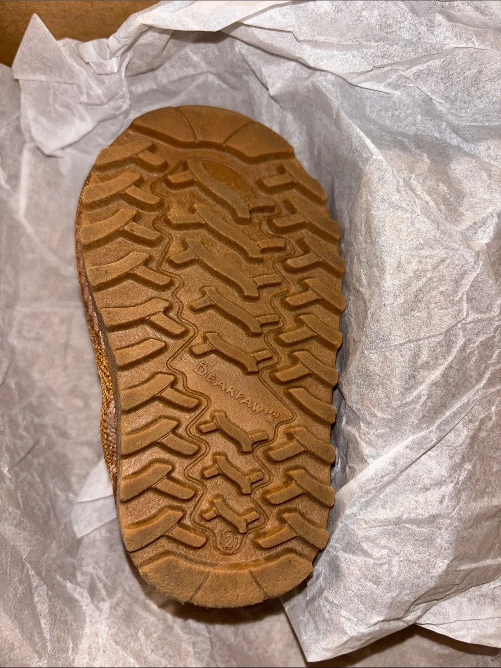 BearPaw Kids Chestnut Suede Slip-On Boots with Braided Trim